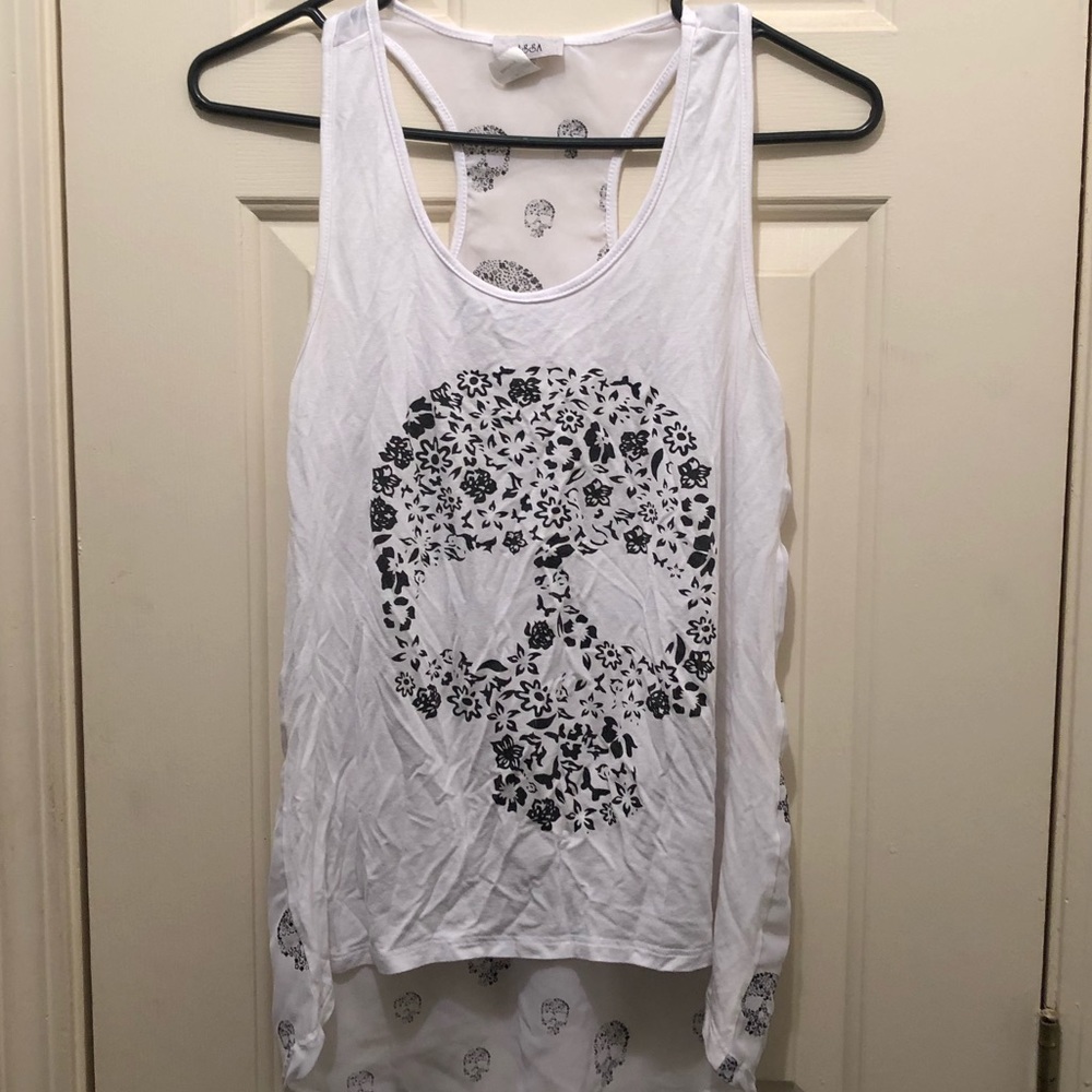 SKULL FLOWY TANK SIZE M